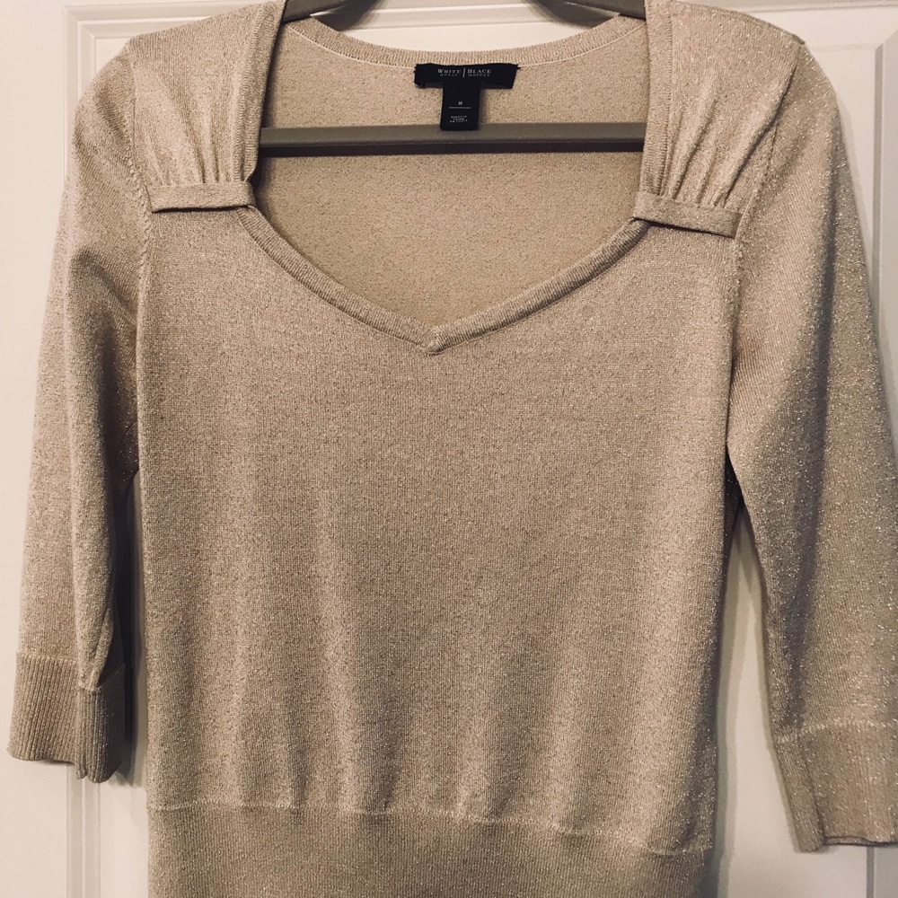 Taupe sparkly sweater